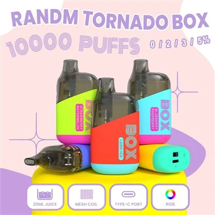 Randm Tornado Box 10000 nakladateľný vape